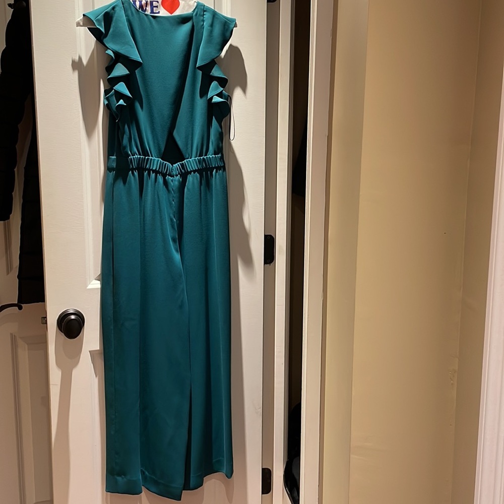 JCrew Jumpsuit in Teal Green - Picture 3 of 3